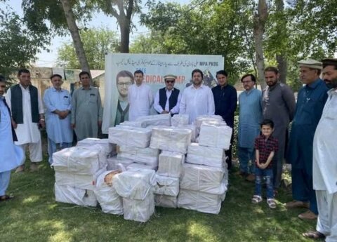 قائدِ ملت جعفریہ کی جانب سے پارا چنار کے ادویات کا عطیہ