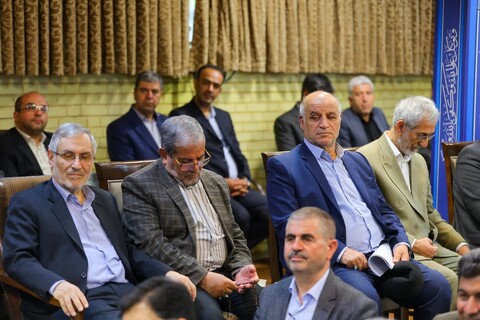 تصاویر/ دیدار مدیران و کارگزاران حج تمتع استان آذربایجان شرقی با امام جمعه تبریز