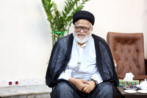 تصاویر/ دیدار جمعی از علمای شیعه هندوستان با آیت الله اعرافی