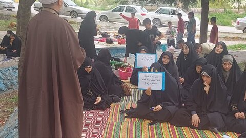 تصاویر/ اردوی یک روزه طلاب مدرسه علمیه فاطمیه نقده