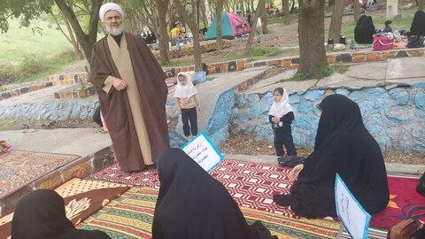 تصاویر/ اردوی یک روزه طلاب مدرسه علمیه فاطمیه نقده