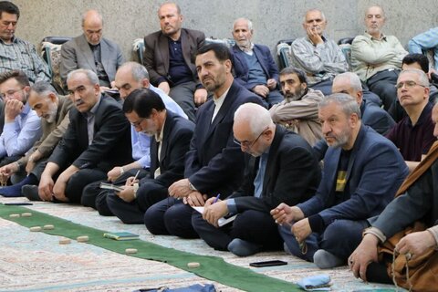 تصاویر/ جلسه تفسیر قرآن کریم در مسجد جنرال ارومیه