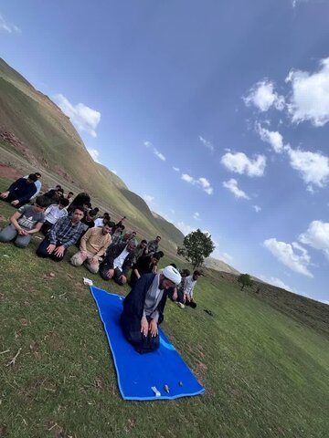 تصاویر/ اردوی یک روزه طلاب مدرسه علمیه امام رضا (ع) میاندوآب