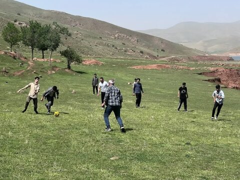 تصاویر/ اردوی یک روزه طلاب مدرسه علمیه امام رضا (ع) میاندوآب