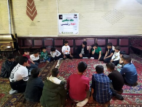 تصاویر/ حضور طلاب مدرسه علمیه امام علی علیه السلام سلماس در روستای حبشی سلماس