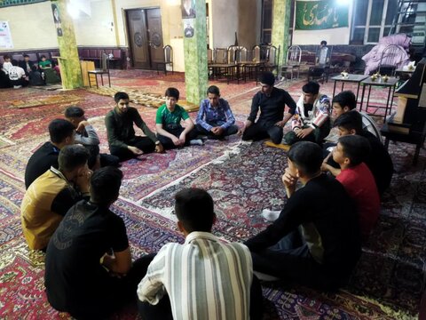 تصاویر/ حضور طلاب مدرسه علمیه امام علی علیه السلام سلماس در روستای حبشی سلماس