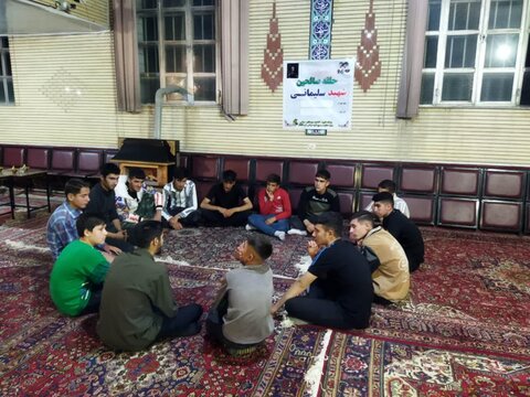 تصاویر/ حضور طلاب مدرسه علمیه امام علی علیه السلام سلماس در روستای حبشی سلماس