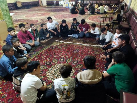 تصاویر/ حضور طلاب مدرسه علمیه امام علی علیه السلام سلماس در روستای حبشی سلماس