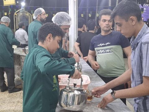 تصاویر/حال و هوای امام رضایی چایخانه حضرت رضا(ع) کاشان