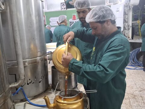 تصاویر/حال و هوای امام رضایی چایخانه حضرت رضا(ع) کاشان