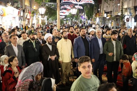 تصاویر/ جشن بزرگ خانوادگی دهه کرامت در خوی