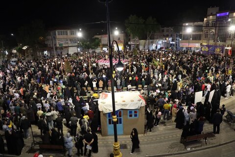 تصاویر/ جشن بزرگ خانوادگی دهه کرامت در خوی