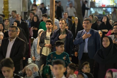 تصاویر/ جشن بزرگ خانوادگی دهه کرامت در خوی