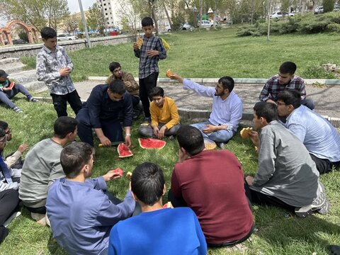 تصاویر/ اردوی سیاحتی و تفریحی طلاب نقده