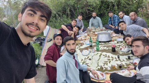 تصاویر/ اردوی یک روزه طلاب پایه سوم مدرسه علمیه امام خامنه‌ای ارومیه