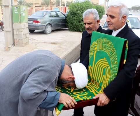 تصاویر/ دیدار خدام رضوی با امام جمعه دیلم