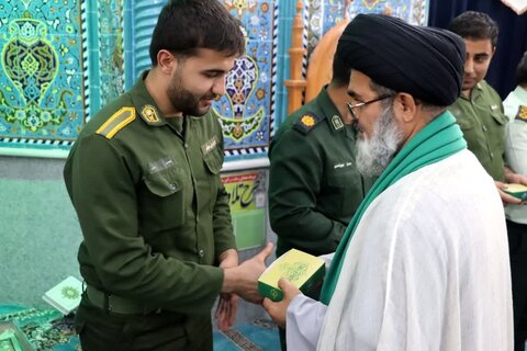 تصاویر/ کاروان زیر سایه خورشید در جمع مردم امام حسن