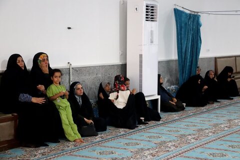 تصاویر/ کاروان زیر سایه خورشید در جمع مردم امام حسن