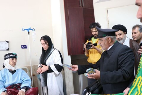 تصاویر/ حضور کاروان زیر سایه خورشید در شهرستان ماکو