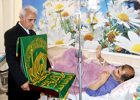 تصاویر/ عیادت خادمان امام رضا(ع) از بیماران در دیلم
