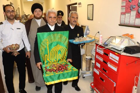 تصاویر/ عیادت خادمان امام رضا(ع) از بیماران در دیلم