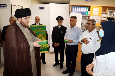 تصاویر/ عیادت خادمان امام رضا(ع) از بیماران در دیلم