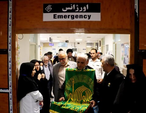 تصاویر/ عیادت خادمان امام رضا(ع) از بیماران در دیلم