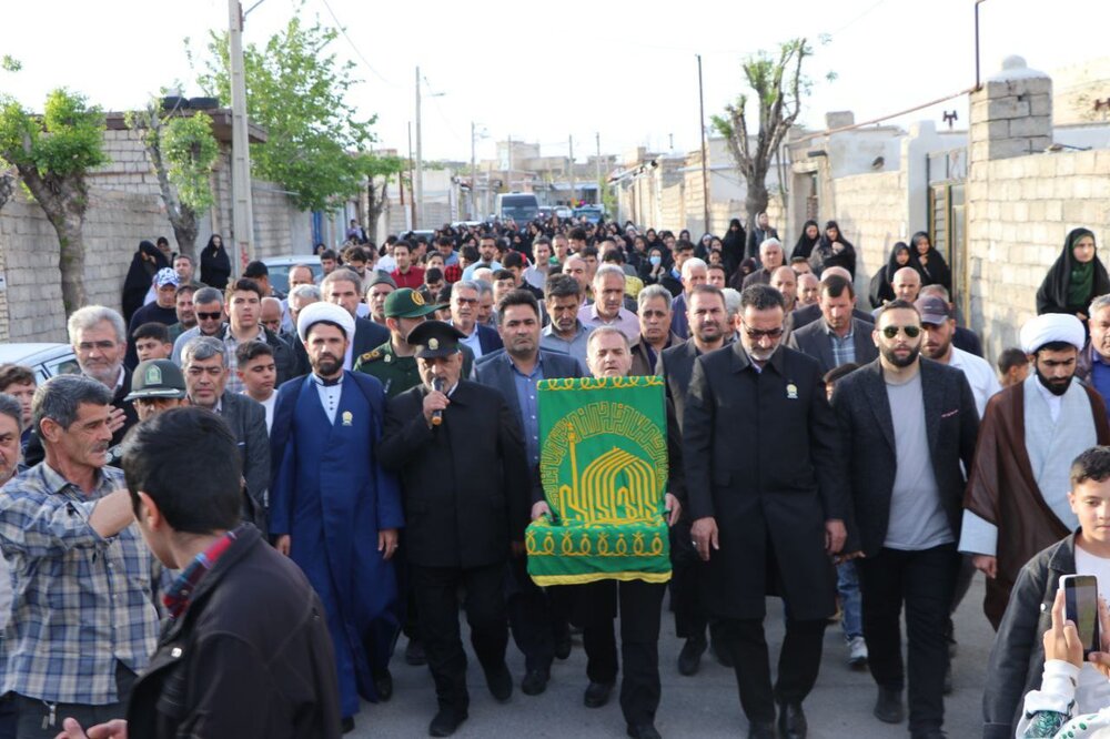 فیلم| حضور کاروان زیر سایه خورشید در بخش نازک علیا شهرستان پلدشت