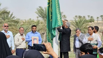 تصاویر/ استقبال از خادمان امام رضا(ع) در روستای عباسی گناوه