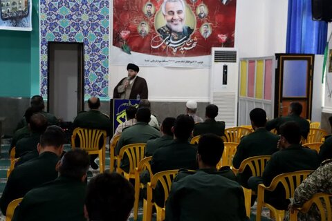 تصاویر/ حضور خدام رضوی(ع) در ناوتیپ دوالفقار ۳۱۳ منطقه سوم ندسا