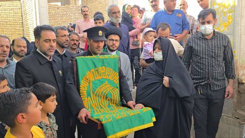تصاویر/ حضور کاروان زیرسایه خورشید دربخش ابوزیدآباد