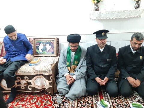 تصاویر/ حضور کاروان زیرسایه خورشید دربخش ابوزیدآباد