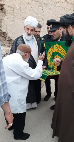 تصاویر/ حضور کاروان زیرسایه خورشید دربخش ابوزیدآباد