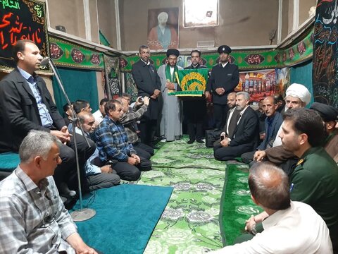 تصاویر/ حضور کاروان زیرسایه خورشید دربخش ابوزیدآباد