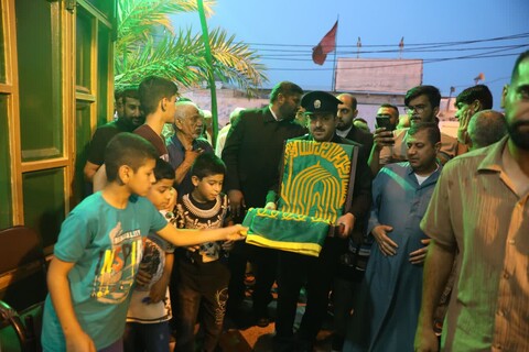 حضور خادمین حرم مطهر رضوی در بندرامام خمینی (ره)