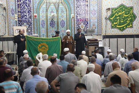 حضور خادمین حرم مطهر رضوی در بندرامام خمینی (ره)