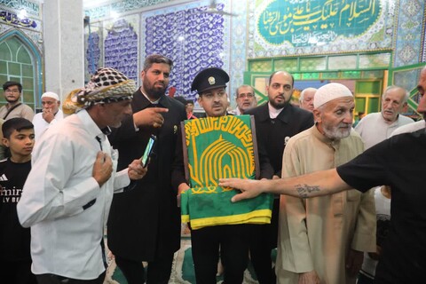 حضور خادمین حرم مطهر رضوی در بندرامام خمینی (ره)