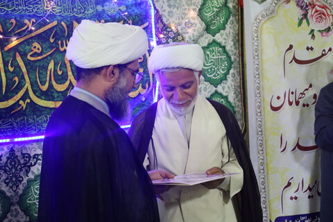 تصاویر /مراسم گرامیداشت مقام معلم در مدرسه علمیه ولی عصر (عج) بندرعباس