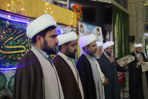 تصاویر /مراسم گرامیداشت مقام معلم در مدرسه علمیه ولی عصر (عج) بندرعباس