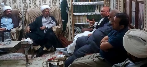 دفتر قائد ملت جعفریہ قم میں پاکستان سے تشریف لائے مہمانوں کے ساتھ نشست کا انعقاد