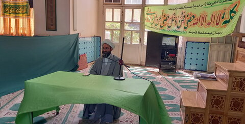 تصاویر/ آئین بزرگداشت شهید آیت‌الله مطهری در مدرسه علمیه آیت‌الله مدنی کاشانی(ره)