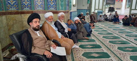 تصاویر/ آئین بزرگداشت شهید آیت‌الله مطهری در مدرسه علمیه آیت‌الله مدنی کاشانی(ره)