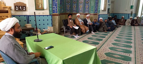 تصاویر/ آئین بزرگداشت شهید آیت‌الله مطهری در مدرسه علمیه آیت‌الله مدنی کاشانی(ره)