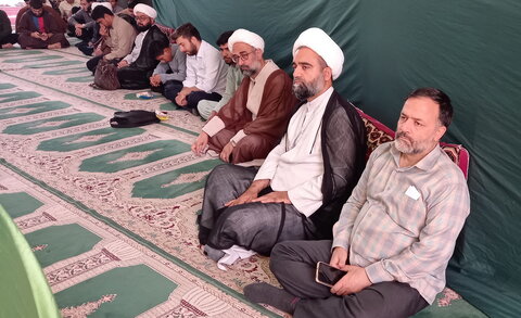 تصاویر/ آئین بزرگداشت شهید آیت‌الله مطهری در مدرسه علمیه آیت‌الله مدنی کاشانی(ره)