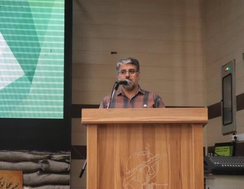 تصاویر/ نشست حکمت مطهر در ناحیه مقاومت بسیج محلات