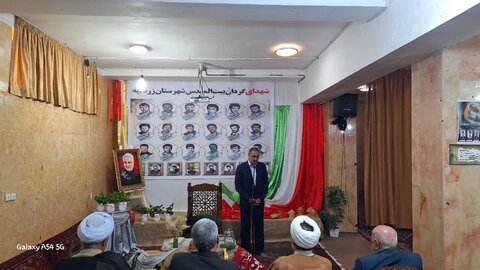 تصاویر/برگزاری یادواره شهدای گردان بیت المقدس در زرندیه