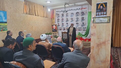 تصاویر/برگزاری یادواره شهدای گردان بیت المقدس در زرندیه