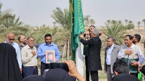 تصاویر/ استقبال از خادمان امام رضا(ع) در روستای عباسی گناوه
