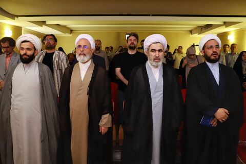 تصاویر/ نشست خبری همایش بین‌المللی یکصدمین سالگشت بازتأسیس حوزه علمیه قم