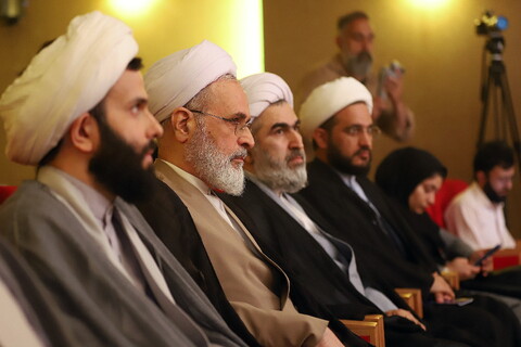 تصاویر/ نشست خبری همایش بین‌المللی یکصدمین سالگشت بازتأسیس حوزه علمیه قم